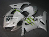 Kawasaki NINJA ZX6R 2005-2006 Injection ABS Fairing - Monster - White - MFS5699